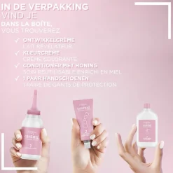 LOréal L'Oréal Casting Natural Gloss Semi-Permanente Haarkleuring 623 Nougat Donkerblond