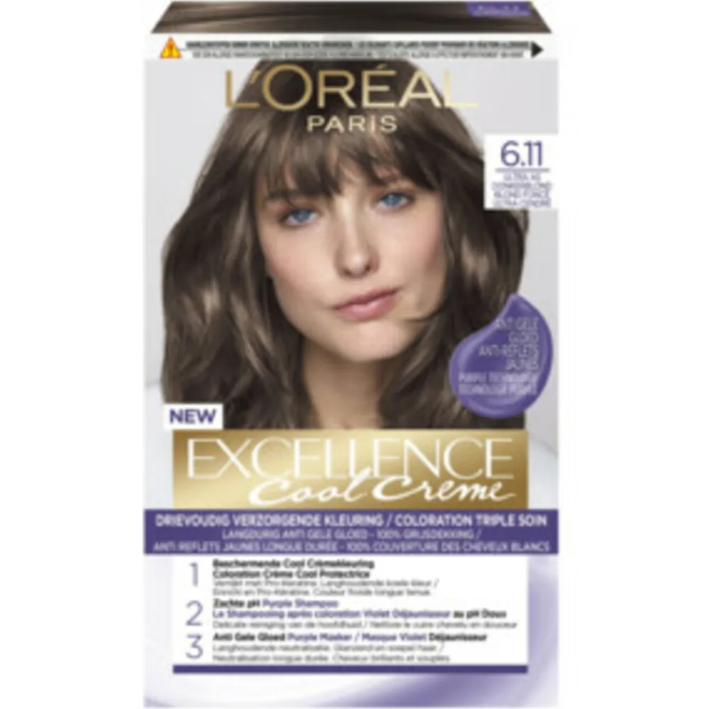 LOréal L'Oréal Cool Cream - Donkerblond + Uitgroeispray Pakket