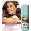 LOréal L'Oréal Excellence Creme 5 Lichtbruin + Magic Retouch Uitgroeispray Middenbruin 75 ml Pakket