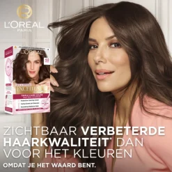 LOréal L'Oréal Excellence Crème Permanente Crèmekleuring 7.43 Koper Goudblond