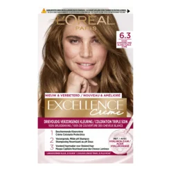 LOréal L'Oréal Excellence Crème Permanente Crèmekleuring 6.3 Donker Goudblond
