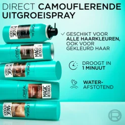 LOréal L'Oréal Magic Retouch Uitgroeispray Donkerbruin 75 ml