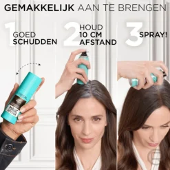LOréal L'Oréal Magic Retouch Uitgroeispray Zwart 75 ml