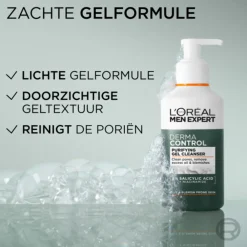 LOréal L'Oréal Men Expert Derma Control Reinigingsgel 260 ml