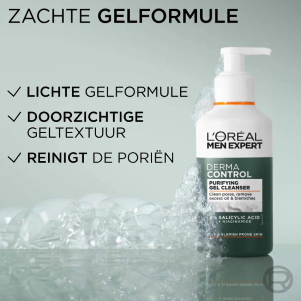 LOréal L'Oréal Men Expert Derma Control Reinigingsgel 260 ml
