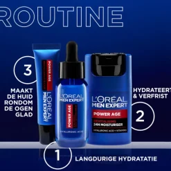 LOréal L'Oréal Men Expert Power Age Revitaliserende 24H Gezichtscrème 50 ml