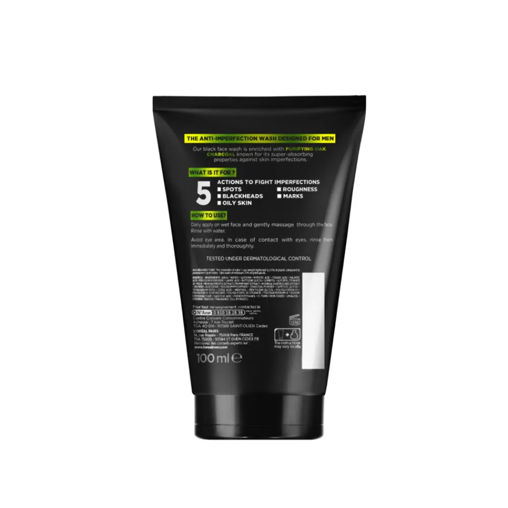LOréal L'Oréal Men Expert Pure Charcoal Gezichtsreiniger 100 ml