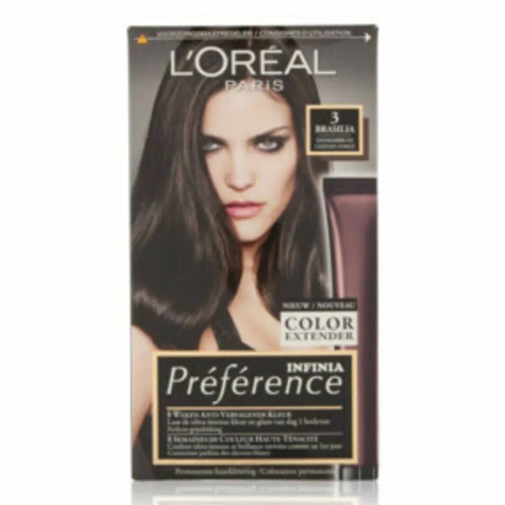 LOréal L'Oréal Preference Haarkleuring 03 Brasilia - Donkerbruin + Magic Retouch Uitgroeispray Bruin 75 m Pakket