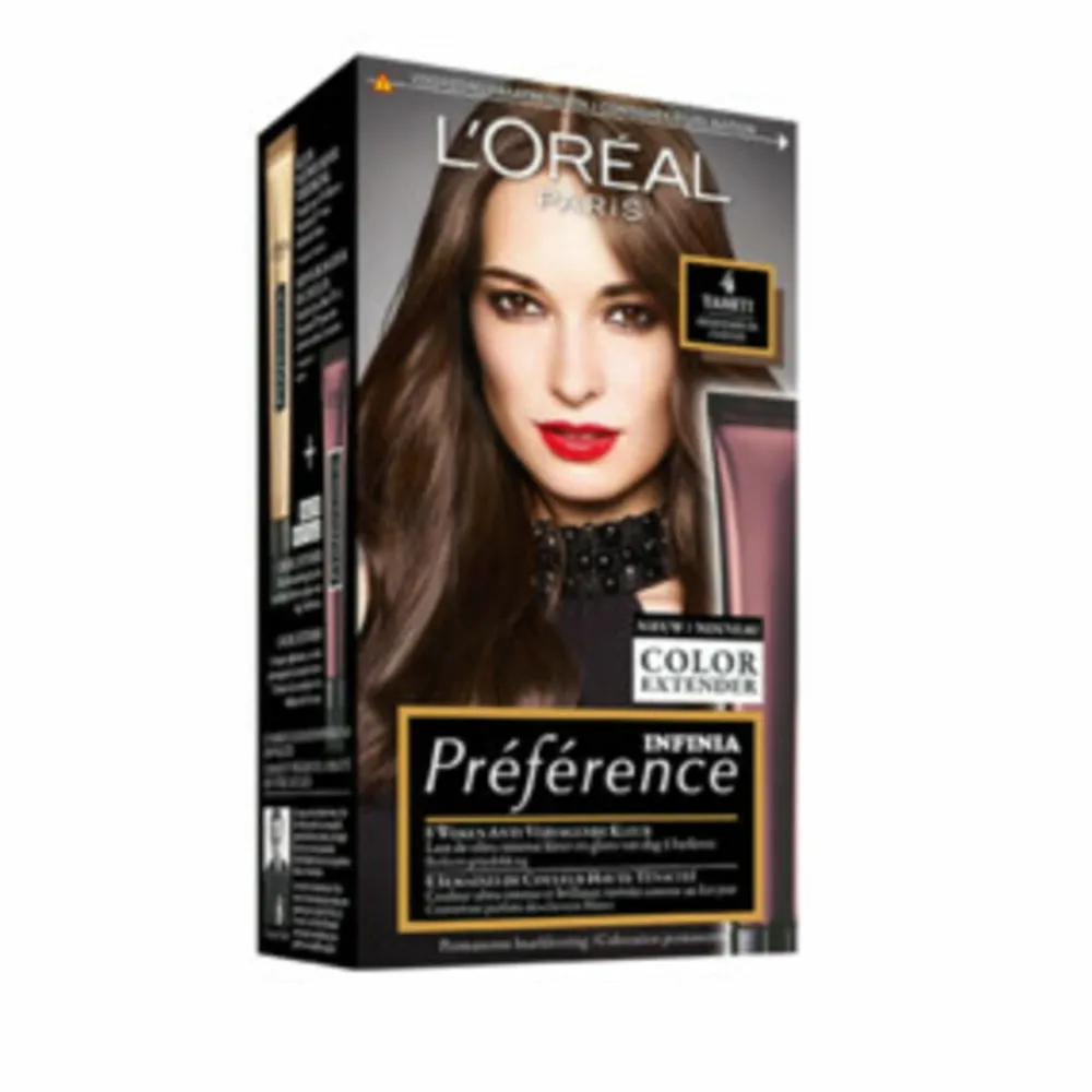 LOréal L'Oréal Preference Haarkleuring 04 Tahiti - Middenbruin + Magic Retouch Uitgroeispray Middenbruin 75 ml Pakket