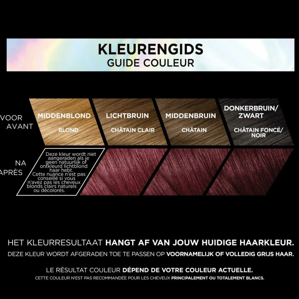 LOréal L'Oréal Preference Vivids Permanente Haarkleuring 5.260 Violet