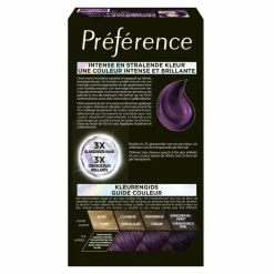 LOréal L'Oréal Preference Vivids Permanente Haarkleuring 3.161 Magnetic Plum