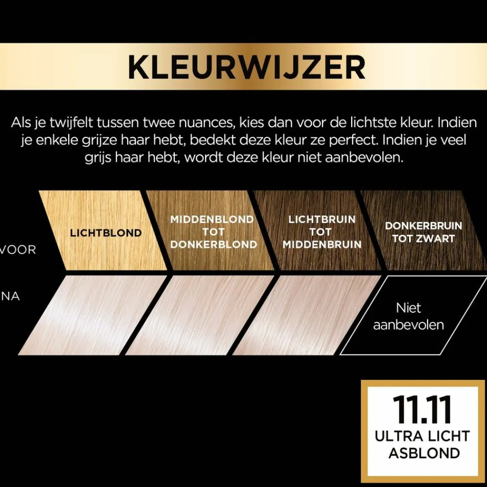 LOréal L'Oréal Préférence Le Blonding Permanente Haarkleuring 11.11 Helsinki - Ultra Licht Asblond
