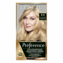 LOréal L'Oréal Préférence Permanente Haarkleuring 8.0 Lichtblond