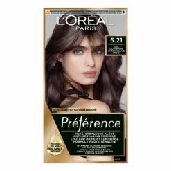 LOréal L'Oréal Préférence Permanente Haarkleuring 5.21 Koel Lichtbruin