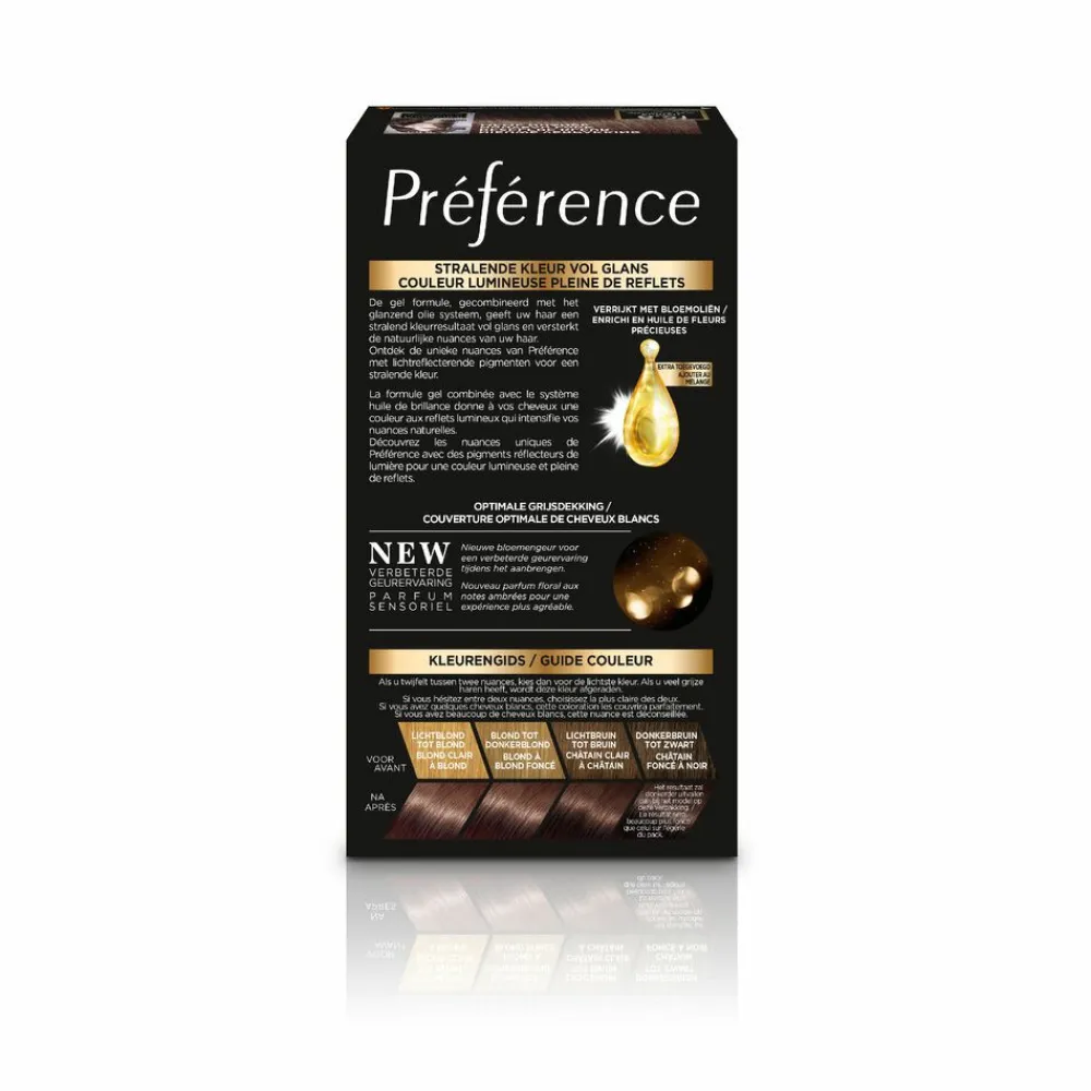 LOréal L'Oréal Préférence Permanente Haarkleuring 6.21 Zeer licht koel bruin