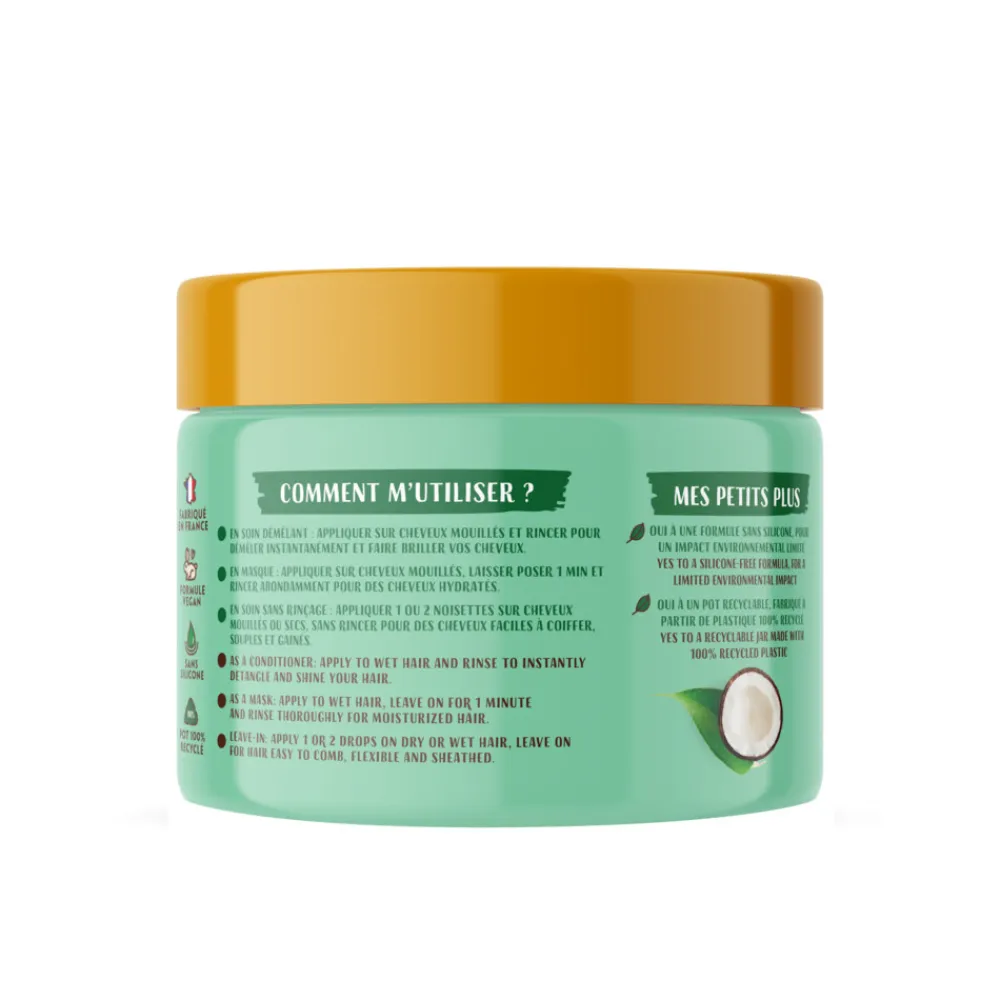 Lovea Kokos en Groene Thee 3-in-1 Haarmasker 390 ml