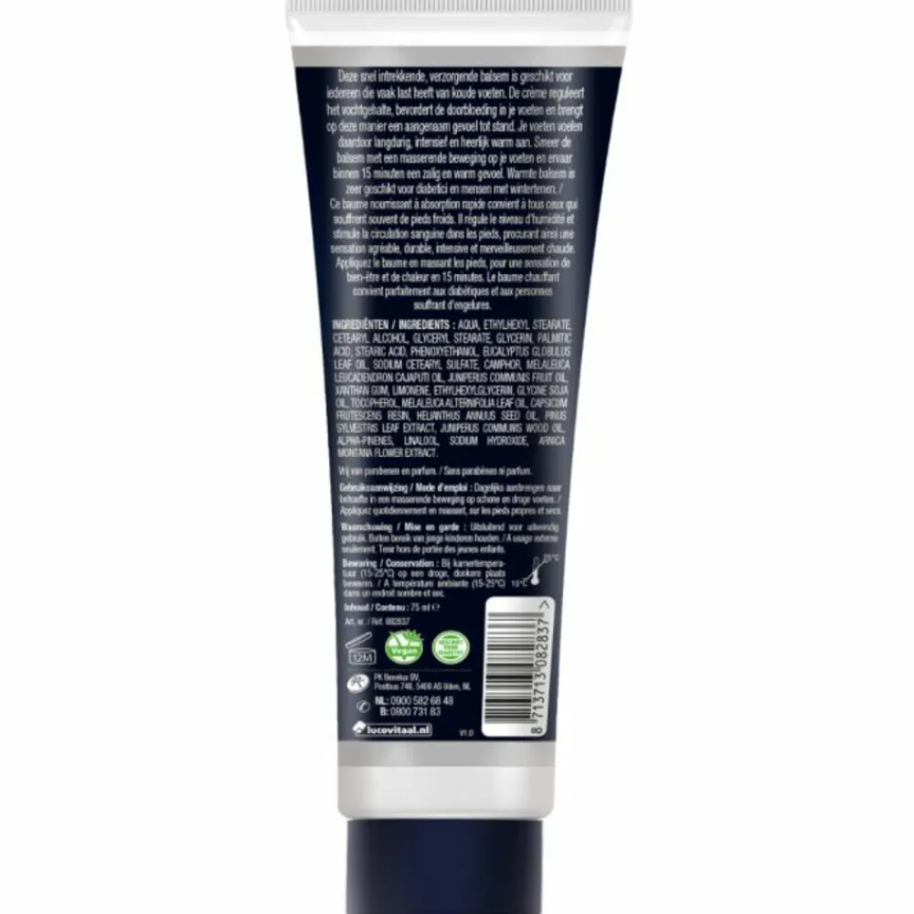 Lucovitaal Voeten Warmte Balsem 75 ml
