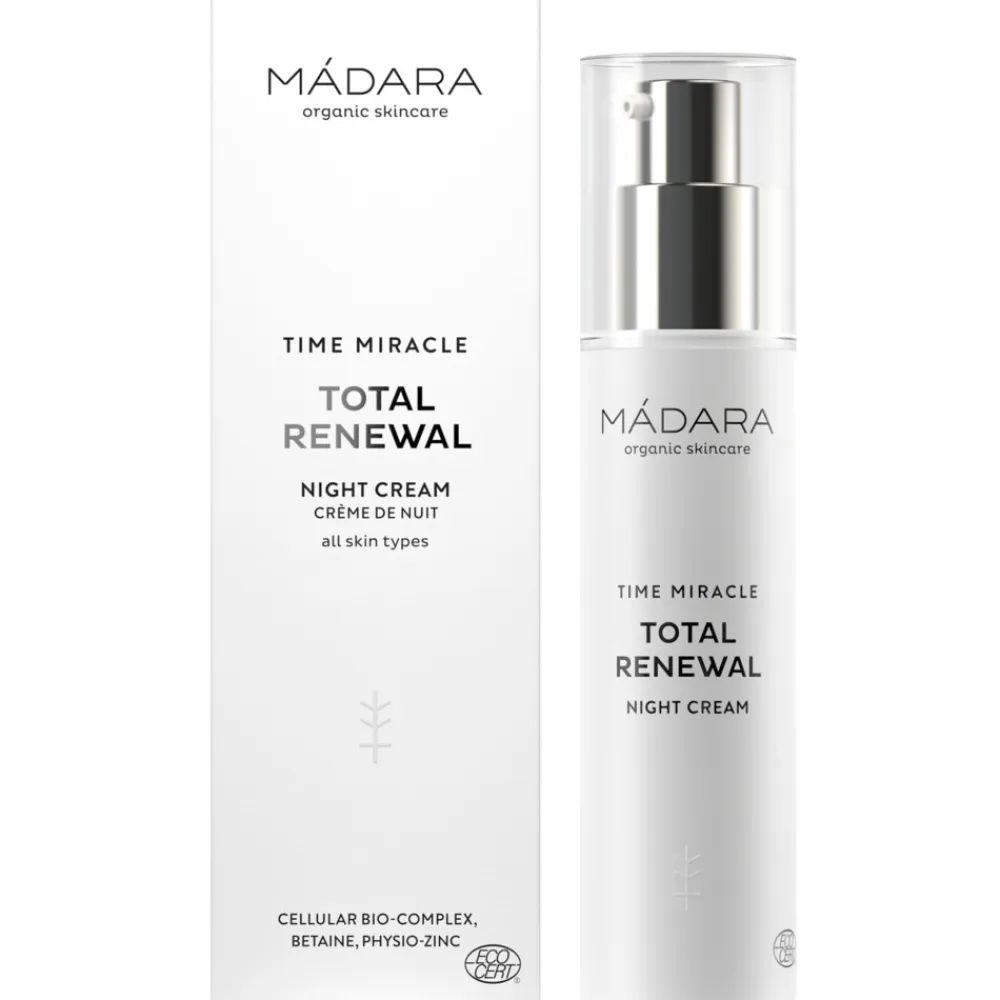 Madara Time Miracle Nachtcrème Voor Totale Celvernieuwing 50 ml