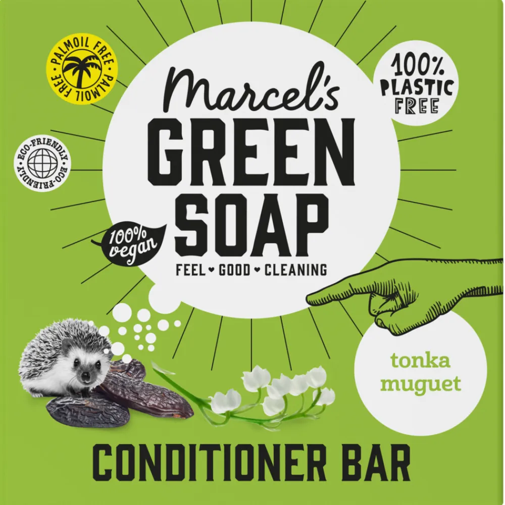 Marcels Green Soap Marcel's Green Soap Conditioner Bar Tonka & Muguet 60 gr