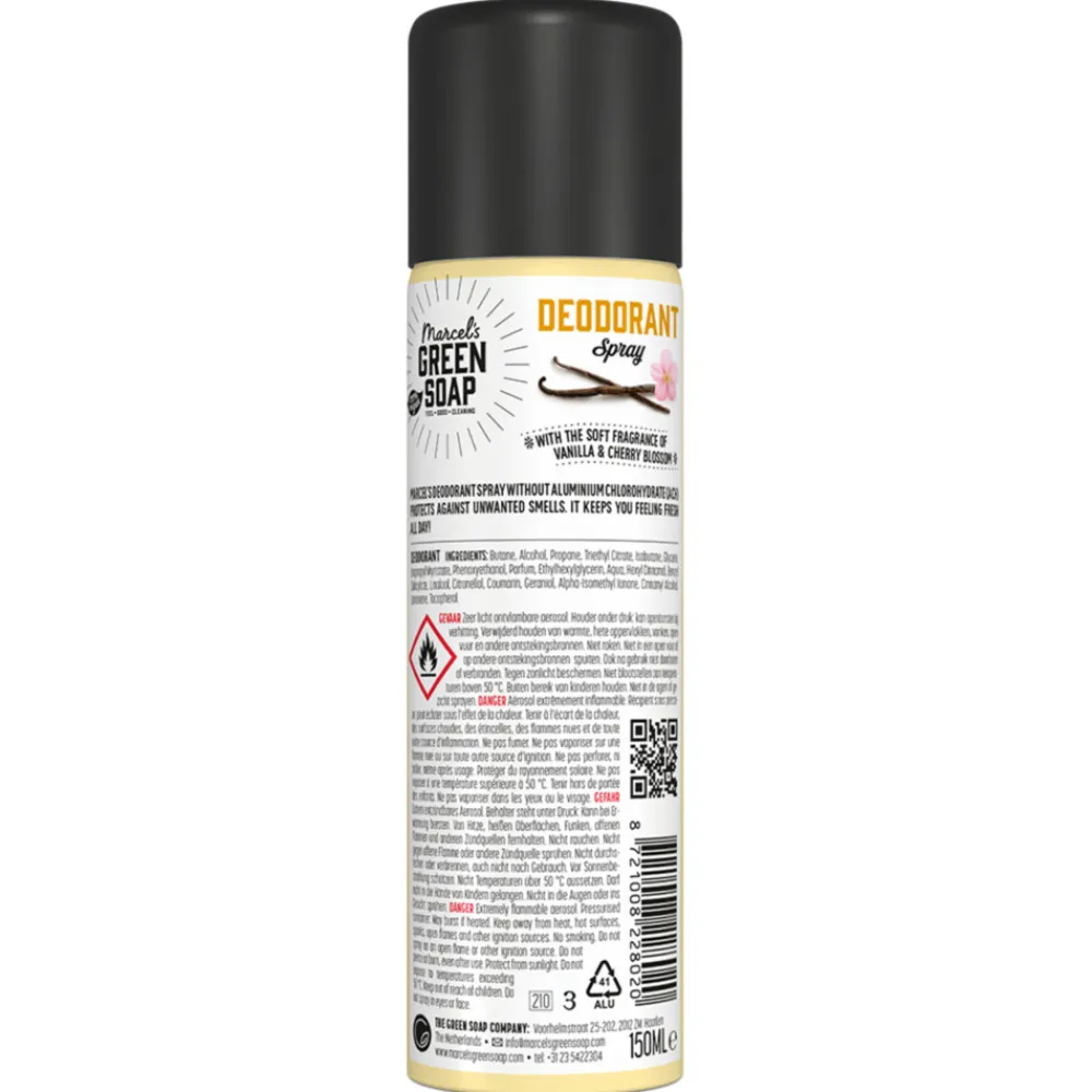 Marcels Green Soap Marcel's Green Soap Deodorant Spray Vanilla Cherryblossom 150 ml