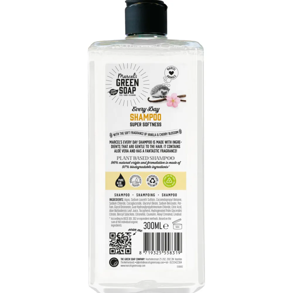 Marcels Green Soap Marcel's Green Soap Every Day Shampoo Vanilla & Cherry Blossom 300 ml