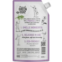 Marcels Green Soap Marcel's Green Soap Handzeep Lavendel & Rozemarijn Navul Stazak 500 ml
