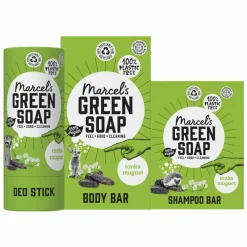 Marcels Green Soap Marcel's Green Soap Plastic Vrije Verzorging Tonka & Muguet Pakket
