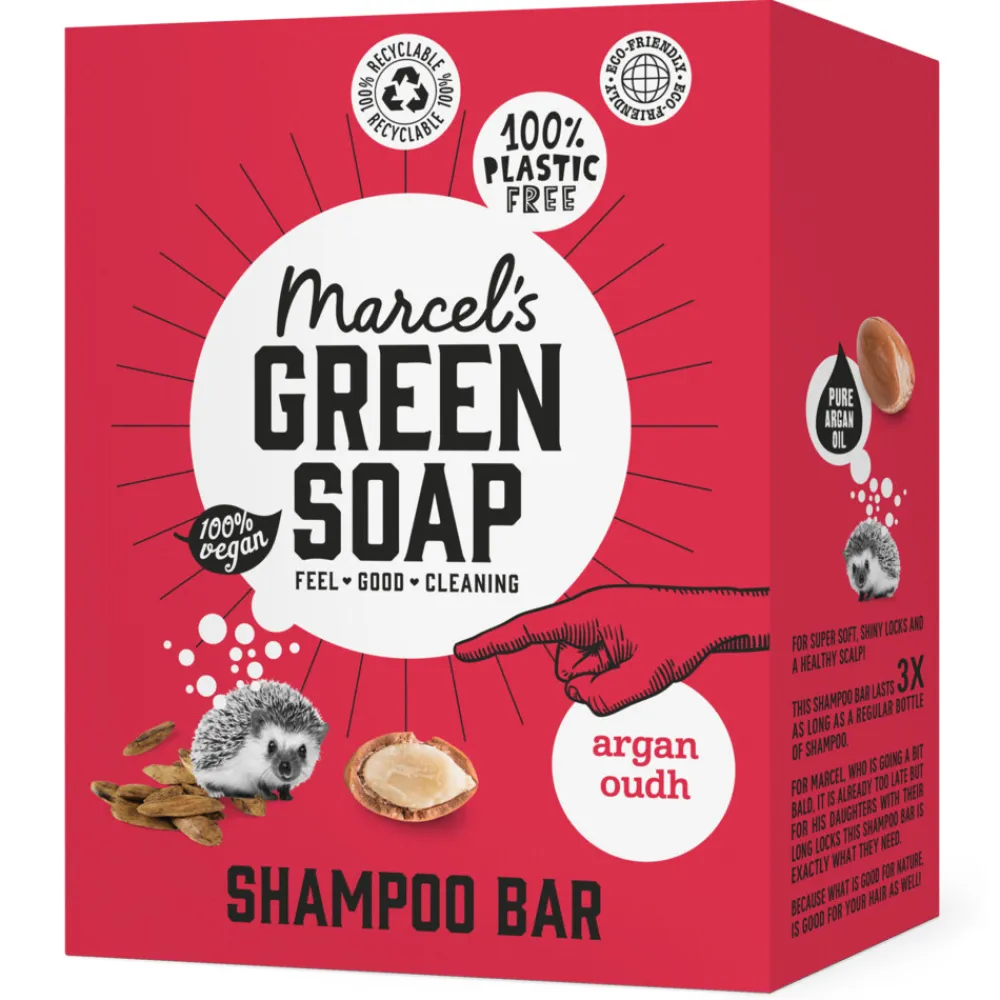 Marcels Green Soap Marcel's Green Soap Shampoobar Argan & Oudh 90 gr