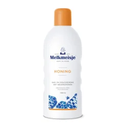 Melkmeisje Bad en Douche Crème Honing 1000 ml