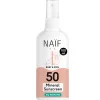 Naif Baby & Kids Minerale Zonnebrand Spray 0% parfum SPF 50 100 ml