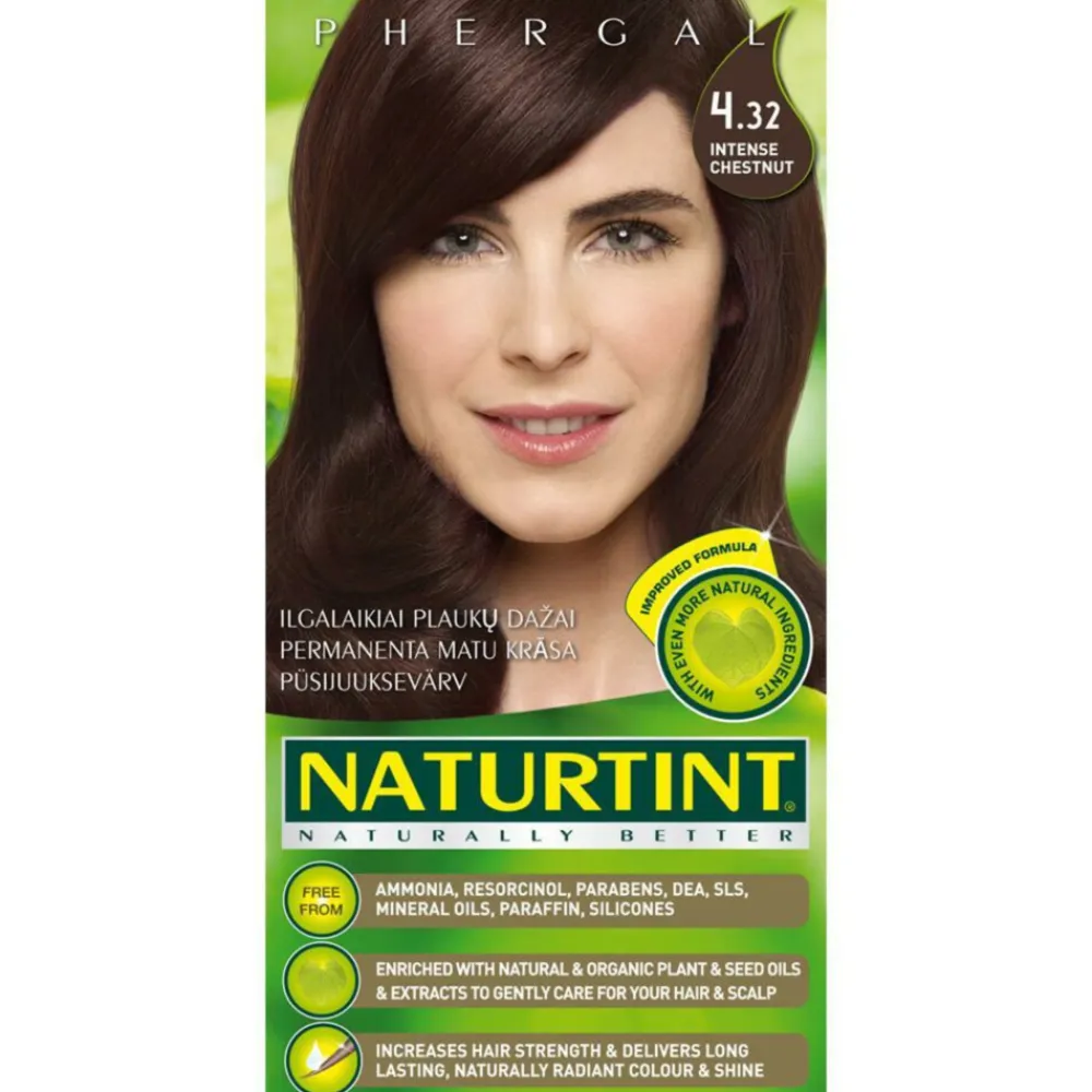 Naturtint Haarverf 4.32 Intens Kastanje 170 ml