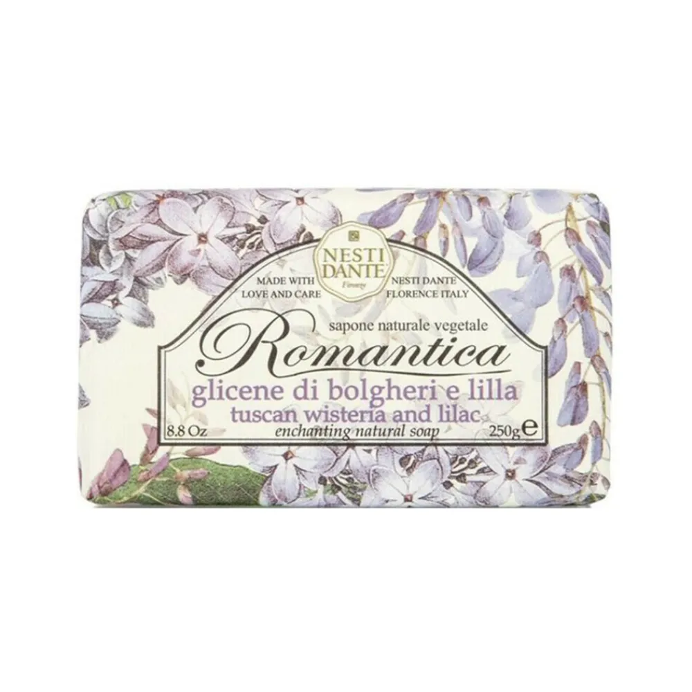 Nesti Dante Romantica Handzeep Tuscan Wisteria & Liliac 250 gr