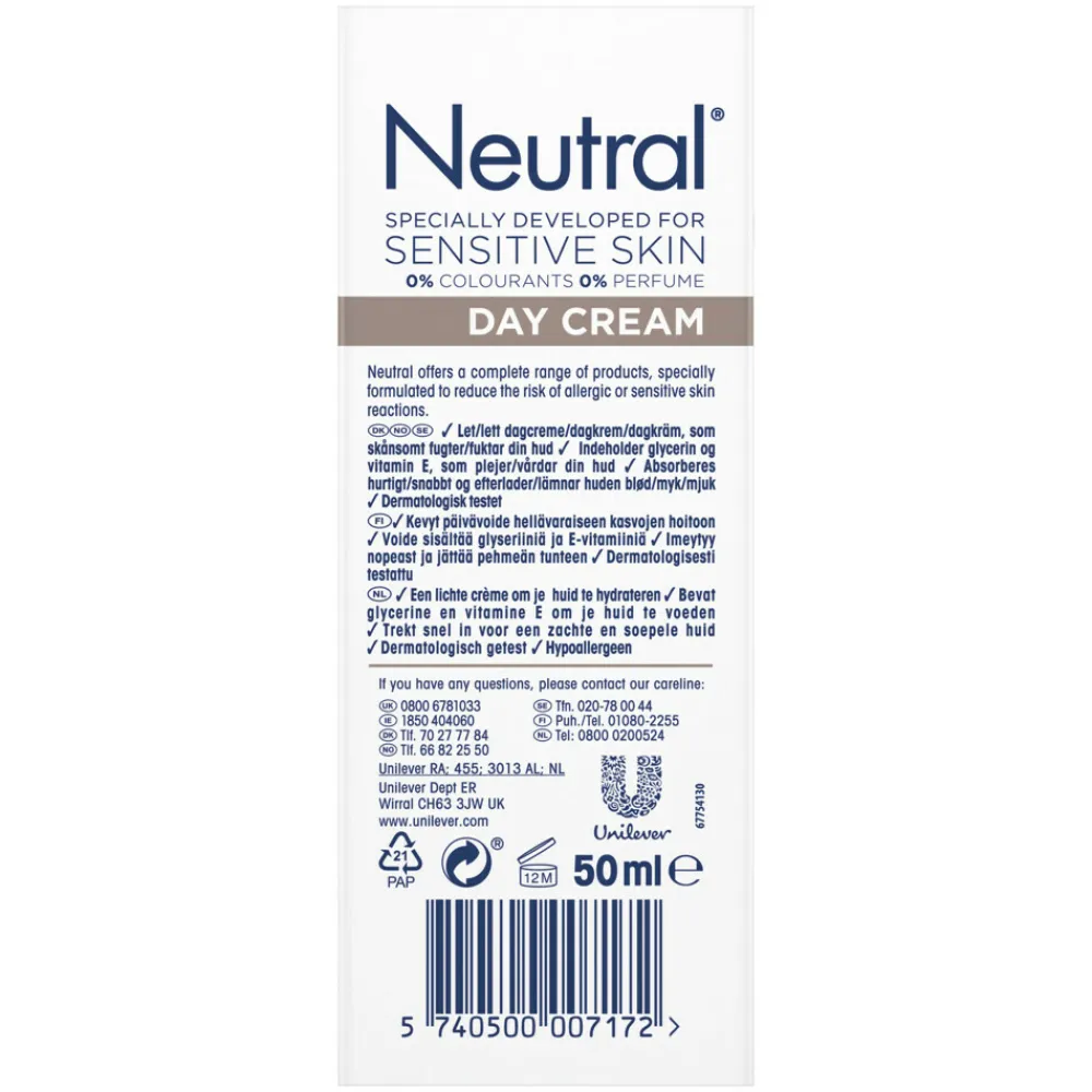 Neutral Face Cream 50 ml
