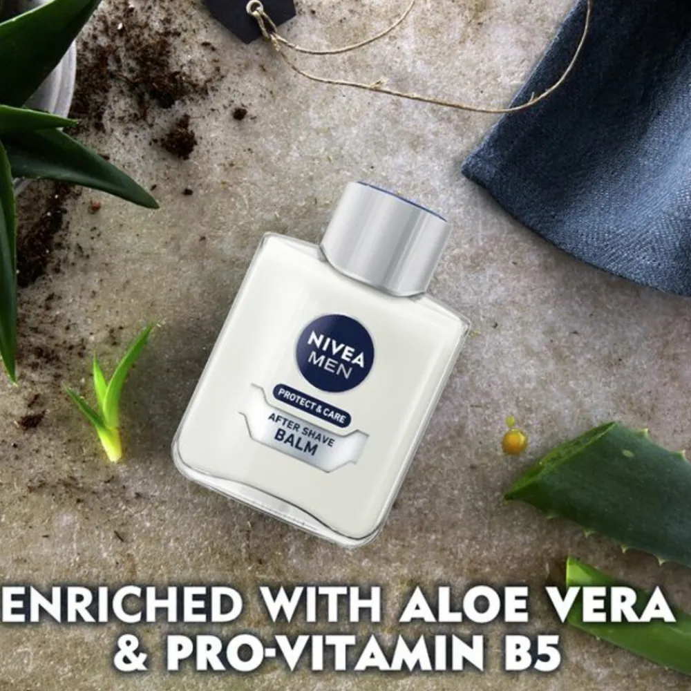 Heren NIVEA Men Aftershave Balsem Protect & Care 100 ml