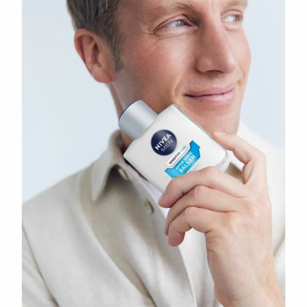 Heren NIVEA Men Aftershave Balsem Sensitive Cooling 100 ml