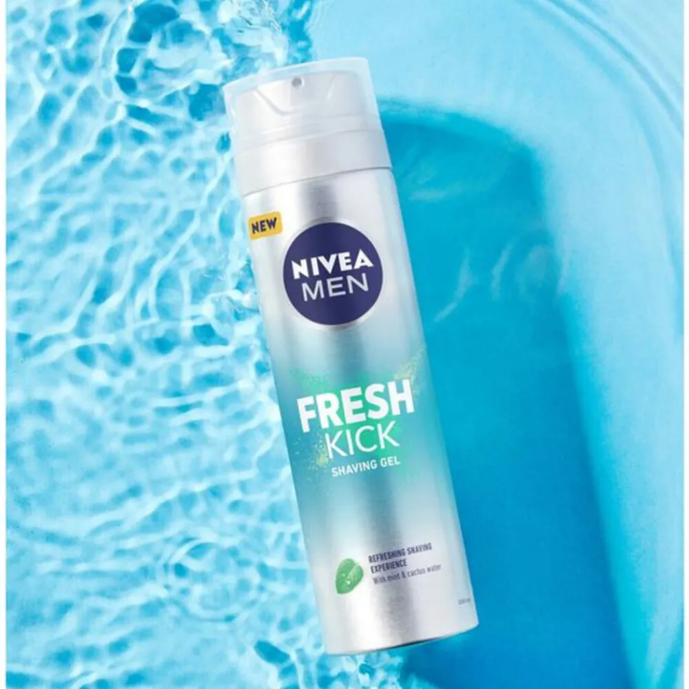 Heren NIVEA Men Scheergel Fresh Kick 200 ml