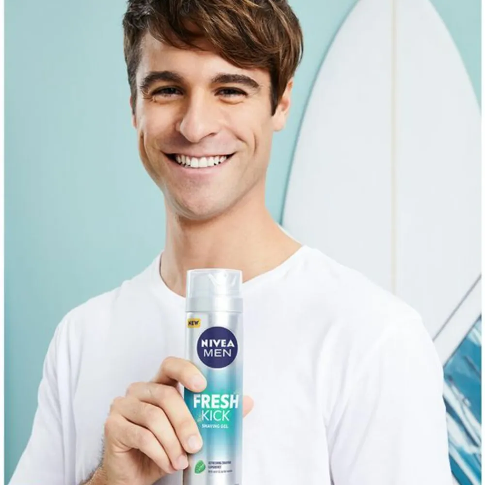 Heren NIVEA Men Scheergel Fresh Kick 200 ml