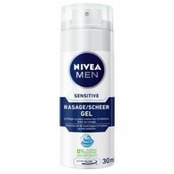 Heren NIVEA Men Scheergel Sensitive Mini 30 ml
