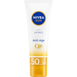 NIVEA Sun Anti-Age Q10 Zonnecrème Gezicht SPF 50 50 ml