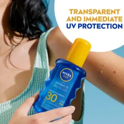 NIVEA Sun Protect en Dry Touch Verfrissende Vernevelende Spray SPF 30 200 ml