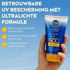 NIVEA Sun Protect & Hydrate Zonnecrème Invisible Finish SPF 50+ 150 ml