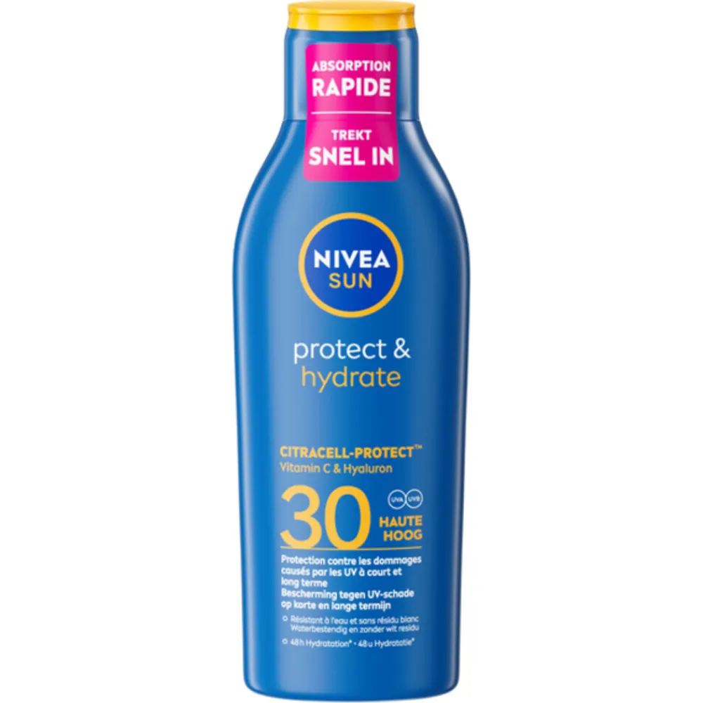 NIVEA Sun Protect & Hydrate Zonnemelk SPF 30 200 ml