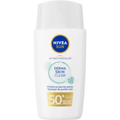 NIVEA Sun UV Face Specialist Derma Skin Clear Fluid SPF 50+ 40 ml