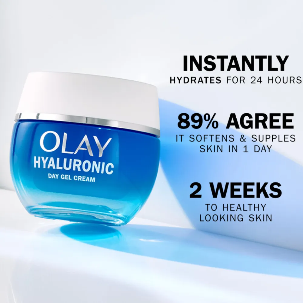 Olay Dagcrème Hyaluronic Parfumvrij 50 ml