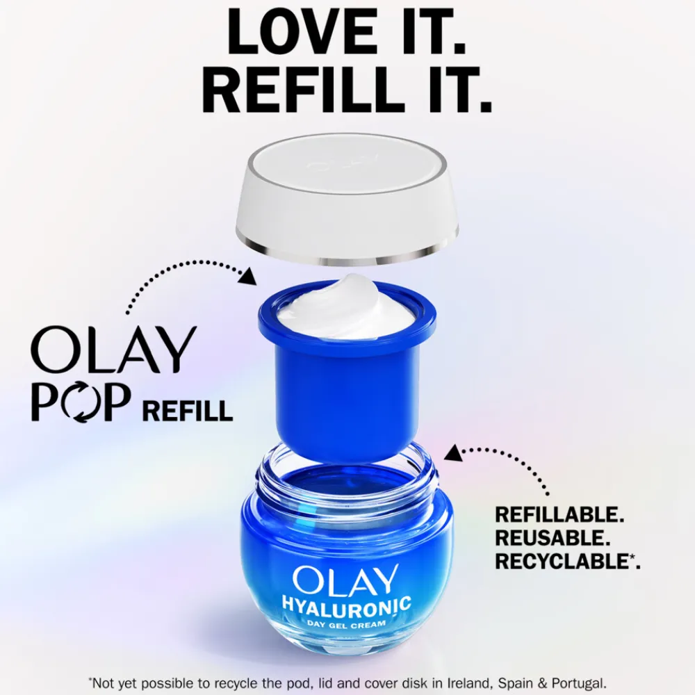 Olay Dagcrème Hyaluronic Parfumvrij 50 ml