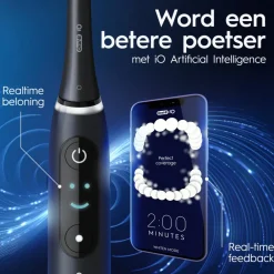 Oral-B Elektrische Tandenborstel iO 8 Duo Violet & Zwart 1 set