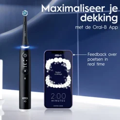 Oral-B Elektrische Tandenborstel iO 6 Duo Zwart & Roze 1 set