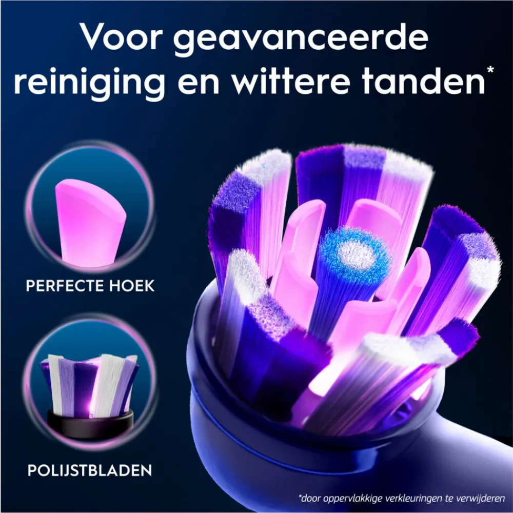 Oral-B Opzetborstels iO Radiant White Wit 8 stuks