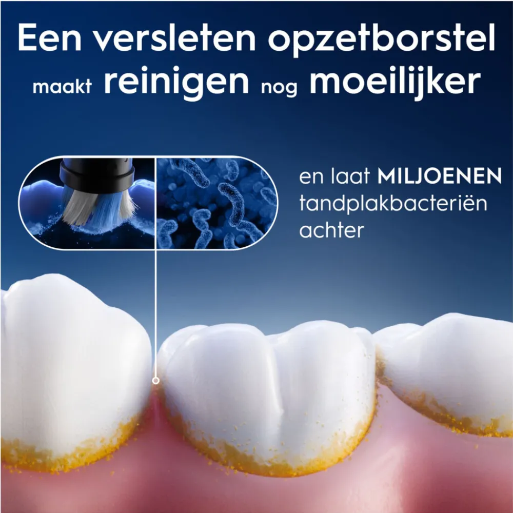 Oral-B Opzetborstels iO Ultimate Clean Zwart 10 stuks