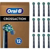 Oral-B Opzetborstels Pro Cross Action Zwart 12 stuks